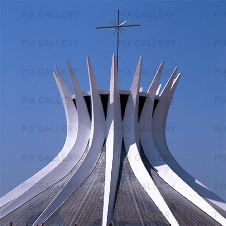 Cathedral in Brasilia, Brazil