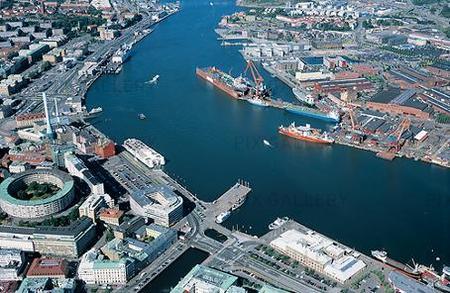 Aerial photo of Gothenburg