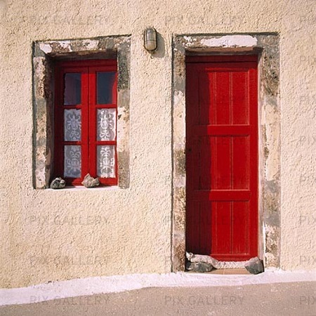 Fönster och dörr, Grekland