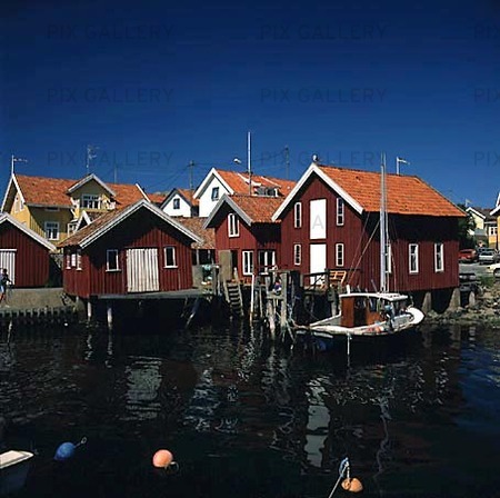 Sjöboden in Kyrkesund, Bohuslän