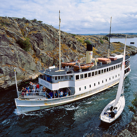 Skärgårdsbåt i Bohuslän
