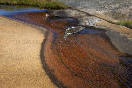 Vattendrag på klippa, Bohuslän