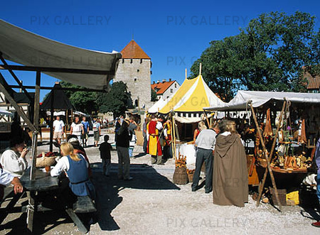 Medeltidsmarknad i Visby, Gotland