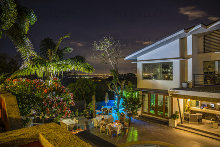 Villa med utsikt över Manila, Filippinerna
