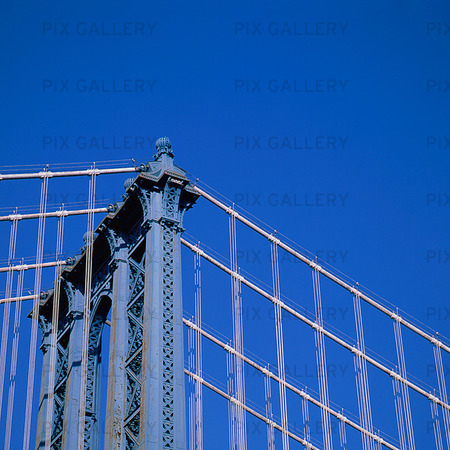 Manhattan Bridge i New York, USA