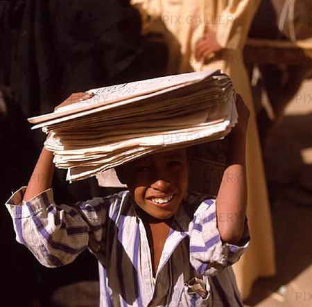 Newspaper Boy, Egypt