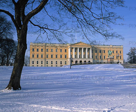 Kungliga slottet i Oslo, Norge