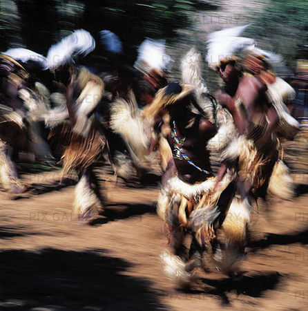 Duma Zulu Stammen dance, South Africa