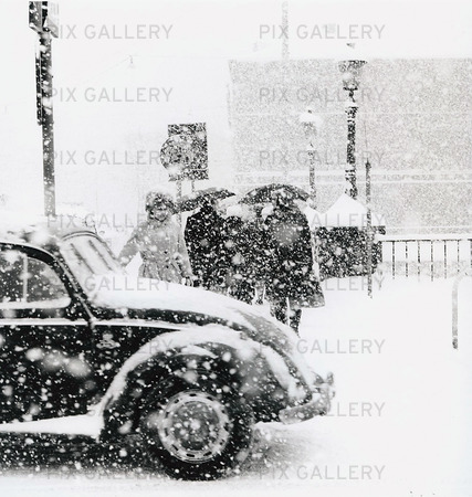 Snöoväder, Göteborg 1960-talet