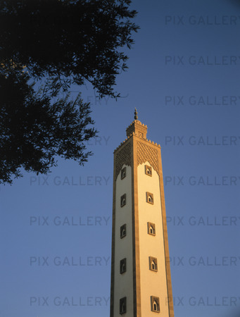 Minaret i Marocko