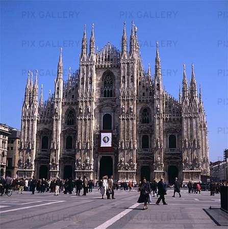 The Cathedral of Milan, Italy