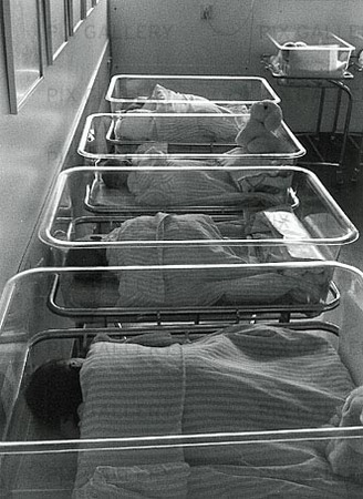 Nyfödda barn på BB