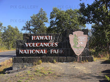Volcanoes Natl. Park. Hawaii. USA