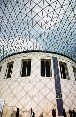 British Museum Great Court i London, Storbritannien