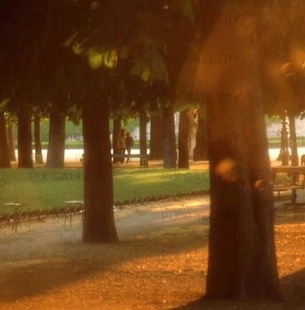 Park i Paris, Frankrike