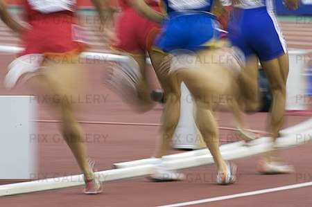 Athletics, running