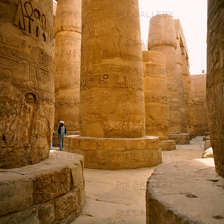 Karnaktemplet in Luxor, Egypt