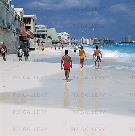 Stranden i Cancun, Mexico