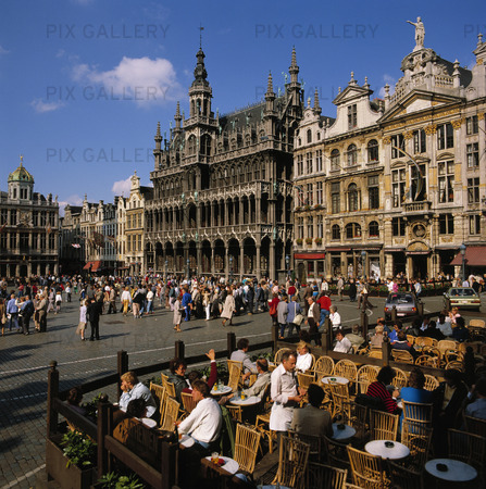 Grand Place i Bryssel, Belgien