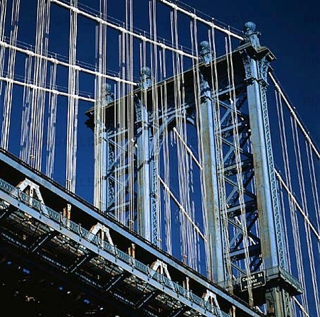 Manhattan Bridge i New York, USA