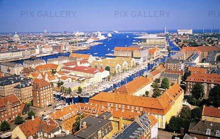 View of Copenhagen, Denmark