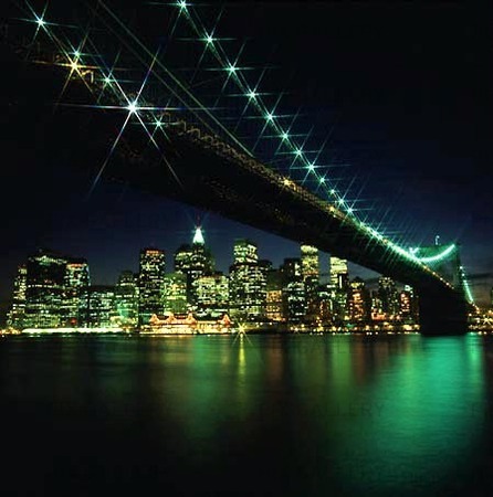 Brocklyn Bridge in New York, USA