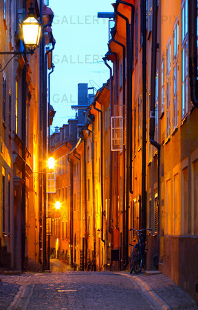Gamla Stan, The Old Town in Stockholm, Sweden