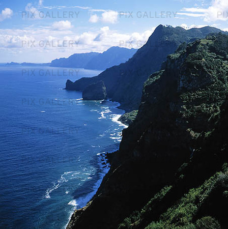 Norra kusten på Madeira, Portugal
