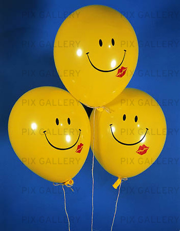 Cheerful balloons