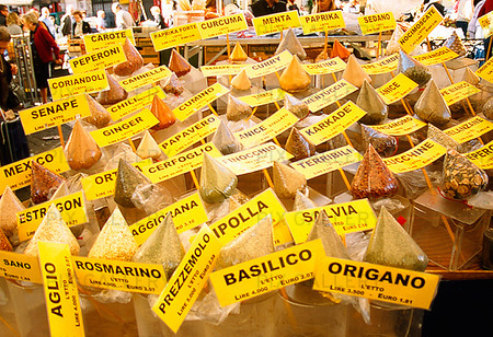 Kryddmarknad, Italien