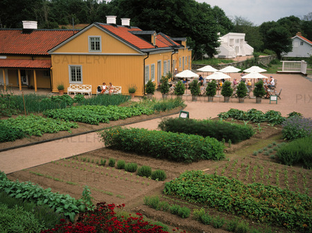 Trädgård Gunnebo slott, Västergötlan