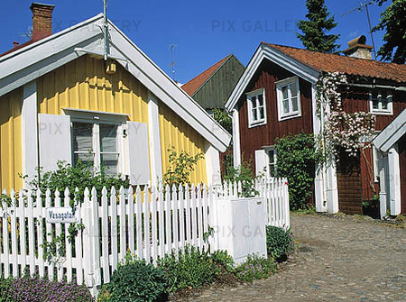 Older buildings in Kalmar, Småland