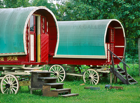 Campingvagnar, Irland