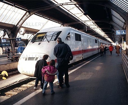 Train station in Basel, Switzerland