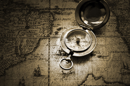 Kompass och karta