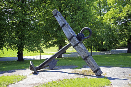 Ankare vid Näsby slott i Täby