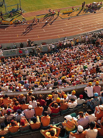 Audience at New Ullevi, Gothenburg