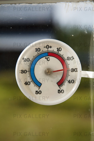 Termometer, 30 grader varmt