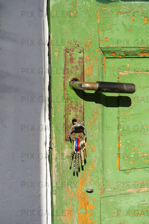 Nycklar i lås