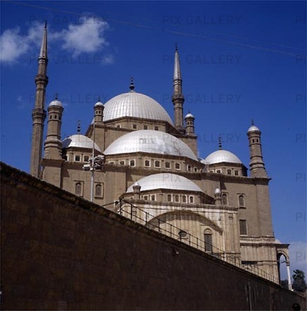 Mohammed Ali mosque in Cairo, Egypt