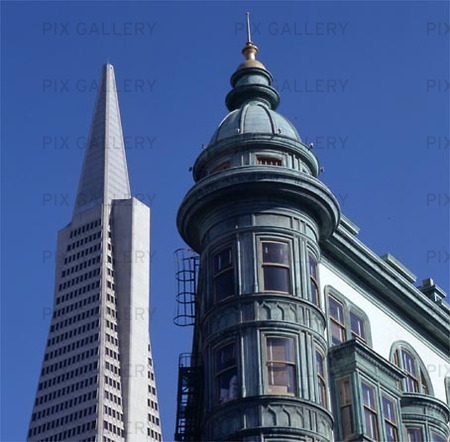 Buildings in San Francisco, USA