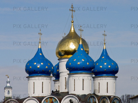 Den Trinity Monastery of St SergiusLavra (Moskva). Ryssland