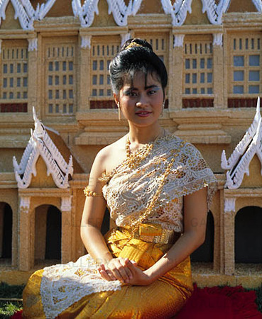 Kvinna i Thailand