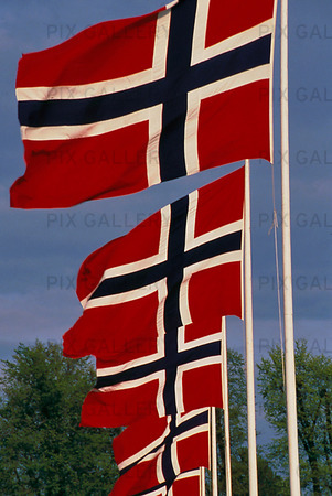 Norska flaggor