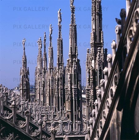The Cathedral of Milan, Italy
