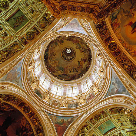 Isakkatedralen i St Petersburg, Ryssland