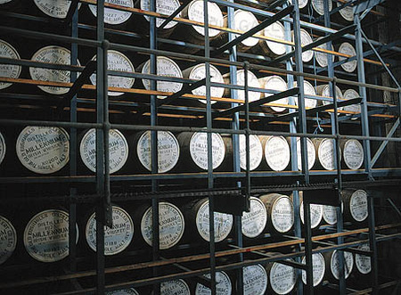 Whiskeyfat on storage, Ireland
