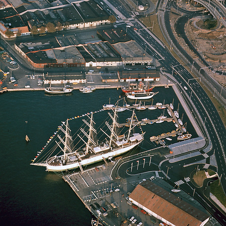 Lilla Bommen i Göteborgs hamn, 60-talet