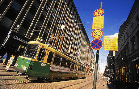 Spårvagn i Helsingfors, Finland