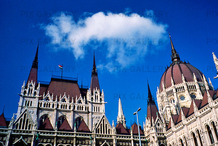 Parlamentshuset i Budapest, Ungern